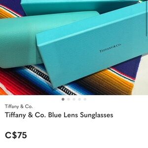 Tiffany & Co. Turquoise Eyewear Box